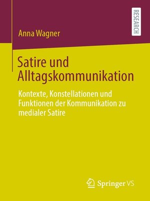cover image of Satire und Alltagskommunikation